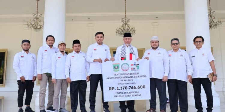 Rp1,37 Miliar dari Hati Rakyat Sumbar: Jejak Kepedulian Lintas Batas