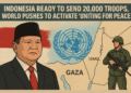 INVOKE “UNITING FOR PEACE”? Indonesia Siap Kirim 20.000 Tentara — Debat Memanas soal Cara Mem-bypass Veto AS di PBB