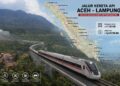 KAI Siapkan Mega Proyek Kereta Trans Sumatra Rp448 Triliun, Jalur Aceh–Lampung Ditargetkan Tersambung