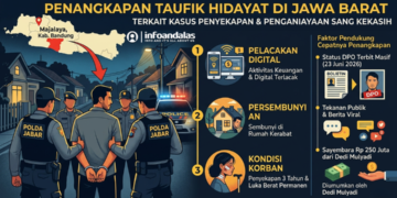 Jejak Pelarian Berakhir di Majalaya, Ini Kronologi Lengkap Penangkapan Taufik Hidayat Kasus Penganiayaan Sadis Cileunyi