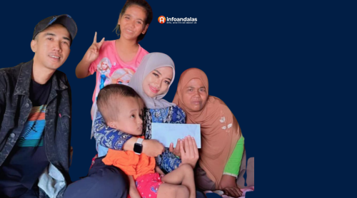 Tersentuh kisah Hanif, DPD NasDem Sijunjung sambangi balita penderita Hidrosefalus di Padang.